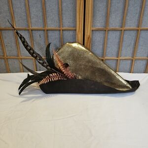 Damsel In This Dress Leather Hat